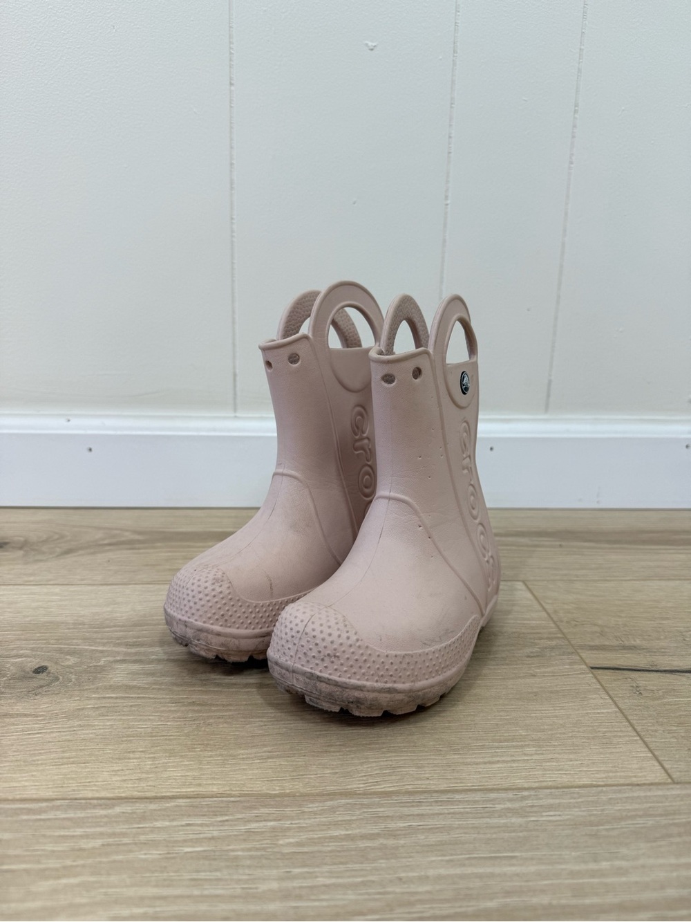 Crocs Pink Handle It Rain Boot